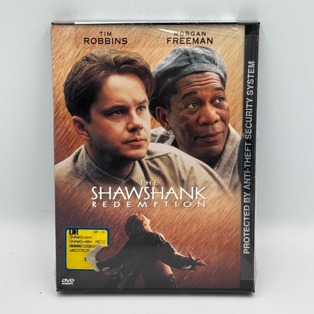 The Shawshank Redemption DVD Factory Sealed Tim Robbins Morgan Freeman